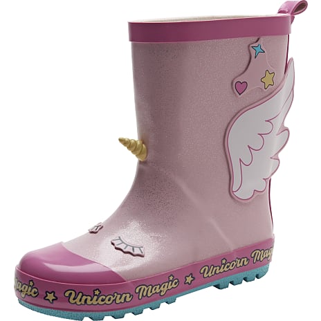 Unicorn Magic Børne Gummistøvler Str. 24 Pink