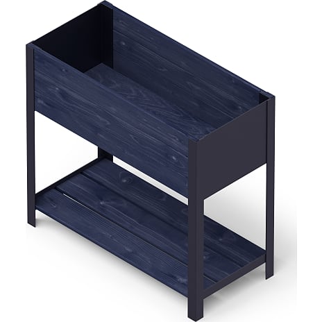 Pindstrup Modern Højbed 78x36 cm Sort