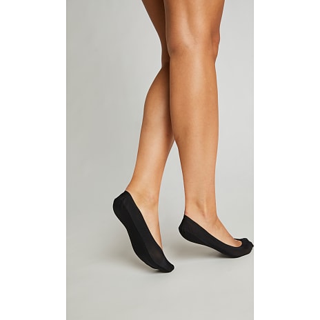 VRS dame 2-pak fodlet str. onesize - sort 1 stk.