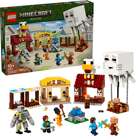 LEGO Minecraft Ghast-ballonens angreb på landsbyen 21273 1 stk.