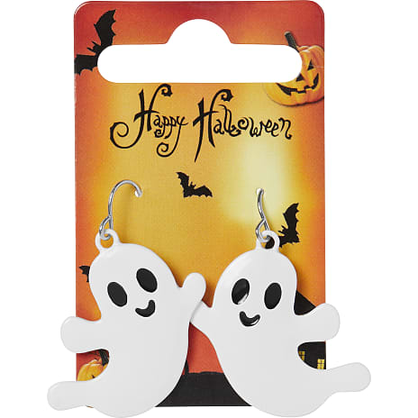 Choise by heart Børne halloween øreringe spøgelse sølv