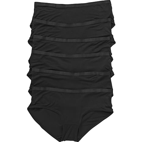 VRS dame 6-pak hipster str. 2XL - sort 1 stk.