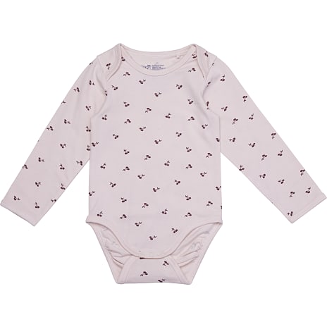 VRS Mini Basic Baby Langærmet Body Str. 56 Lyserød