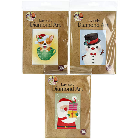 1Conzept Jule Diamond Art Assorteret