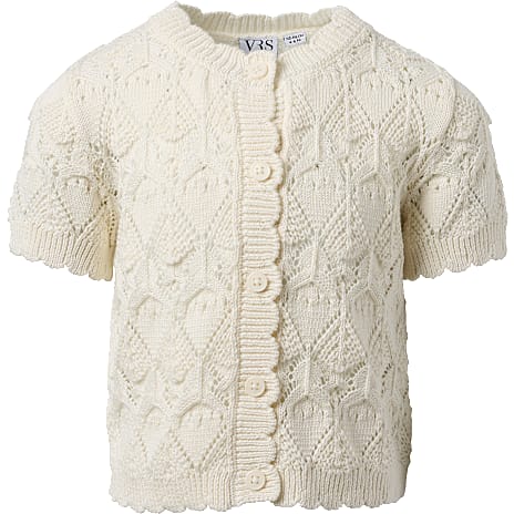 VRS Børne Cardigan Str. 146/152 Hvid