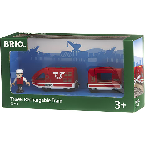 BRIO 33746 Genopladeligt Tog Med USB-kabel
