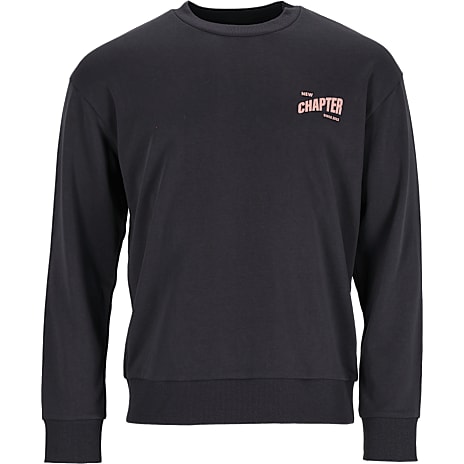 JJ REBEL Herre Sweatshirt Med Print Grå