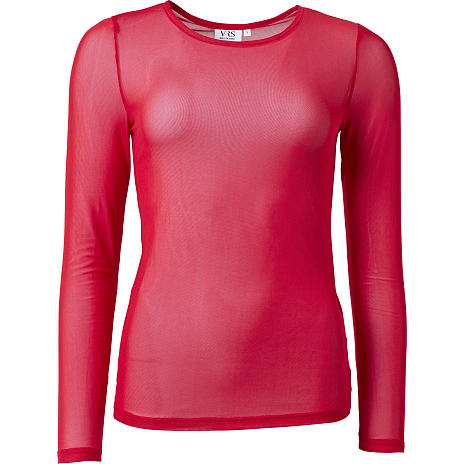 VRS Dame Top Str. XL Rød