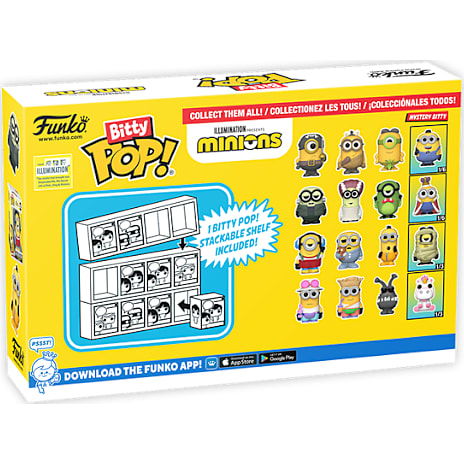 Funko Bitty POP! Minions 9 cm 4-pak