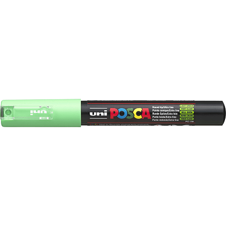 Posca PC1MC Vandbaseret Tusch Lysegrøn