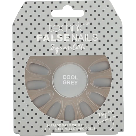 Technic Kunstige Negle Cool Grey