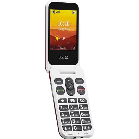 Doro Leva L31 4G Rød/Hvid