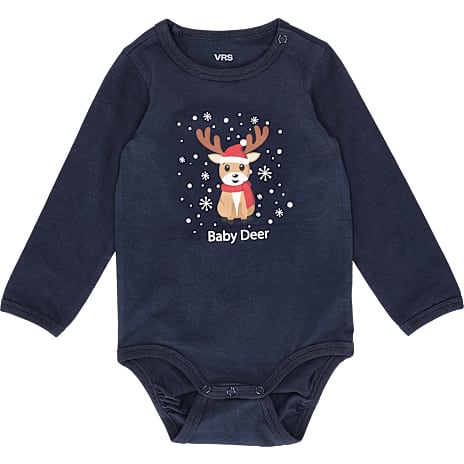 VRS baby body str. 62 - blå 1 stk.
