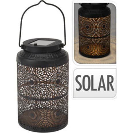 Ella Solar Lanterne - Sort