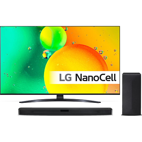 LG 55" NANO76 inkl. SN4 Soundbar