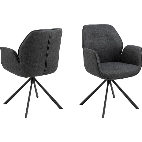 AC Design Furniture Aura Spisebordsstol Mørkegrå