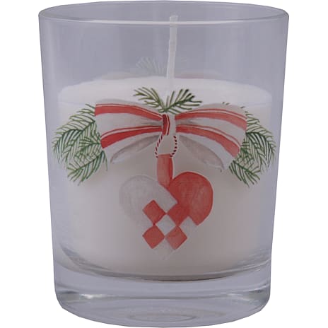 Windsor Lys i glas julemotiv