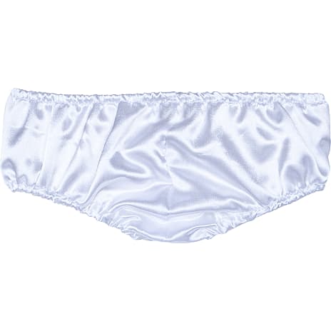 Build-A-Bear Satin Underdel, hvid