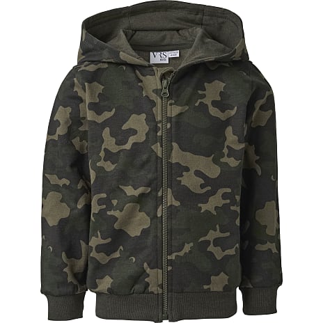 VRS Børne Sweatcardigan Str. 98/104 Printet