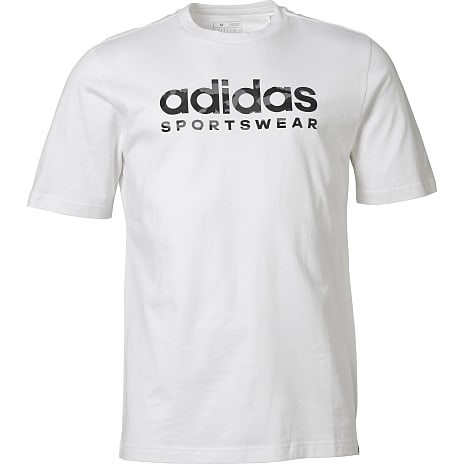 Adidas Herre T-shirt Str. M Hvid