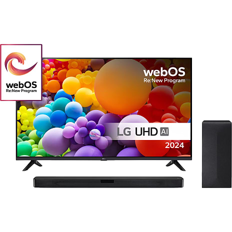 LG 55" TV 55UT7300 med SN4 Soundbar