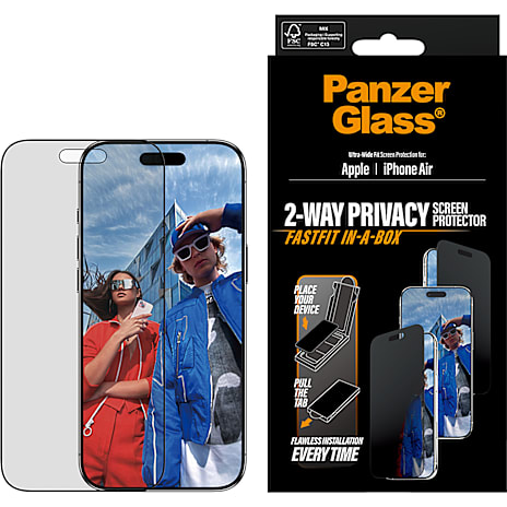 PanzerGlass skærmbeskyttelse iPhone Air 1 stk.