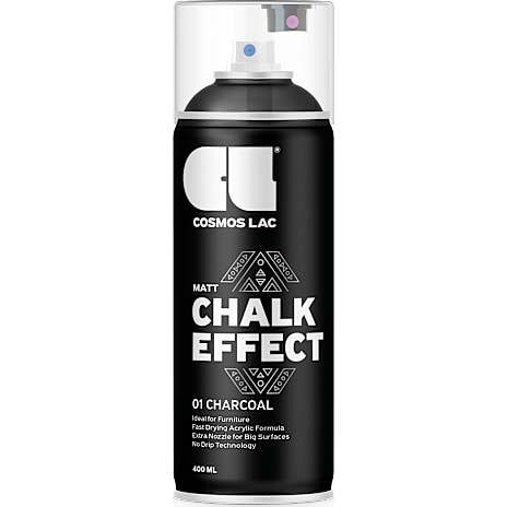 Cosmos Spraymaling Mat Charcoal