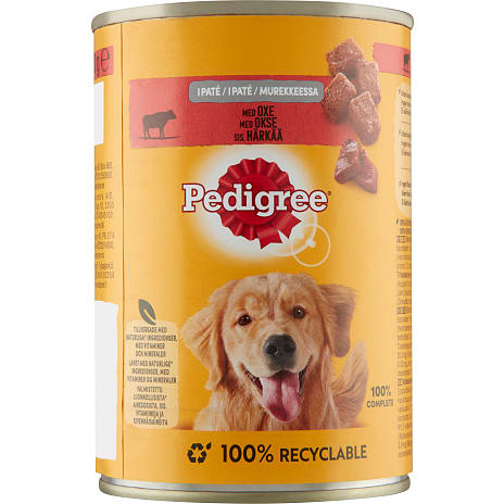 Pedigree Vådfoder med Okse