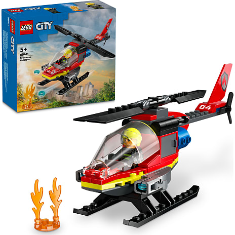 LEGO City Brandslukningshelikopter 60411