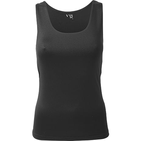 VRS dame vendbar mikrofiber tanktop str. 2XL - sort 1 stk.