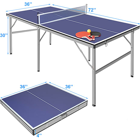 Nordic Games Bordtennisbord i Kuffertudgave