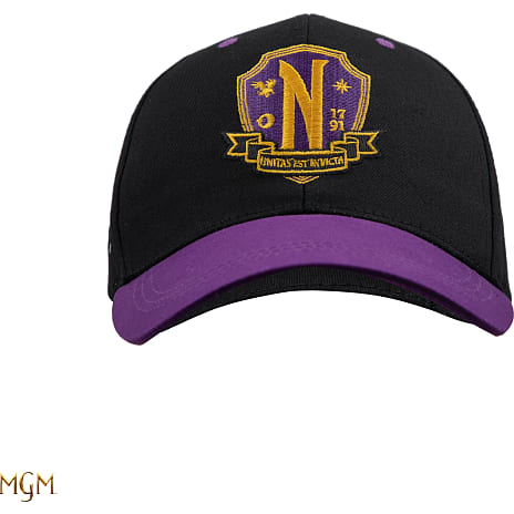Wednesday Nevermore Academy Baseball Cap Lilla