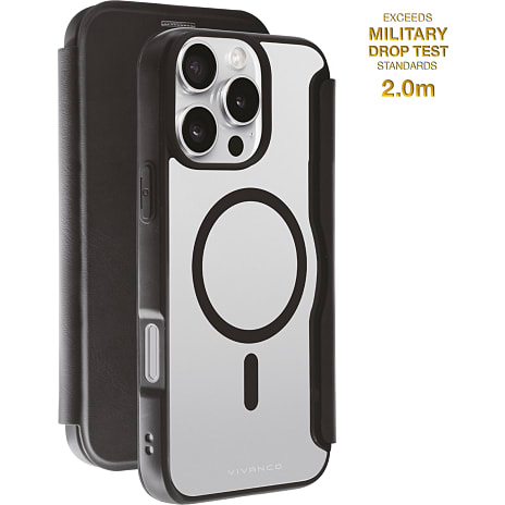 Vivanco iPhone 16 Pro Max Wallet Sort