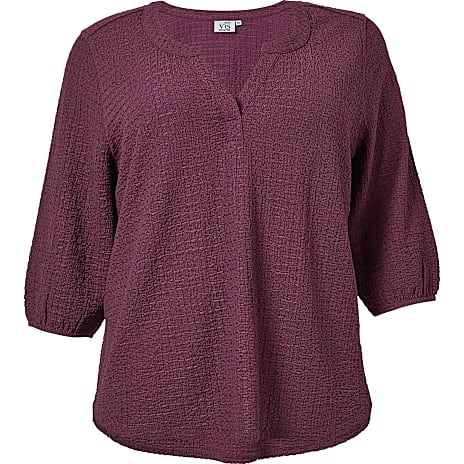 VRS dame bluse str. 48 - bordeaux | Køb på Bilka.dk!