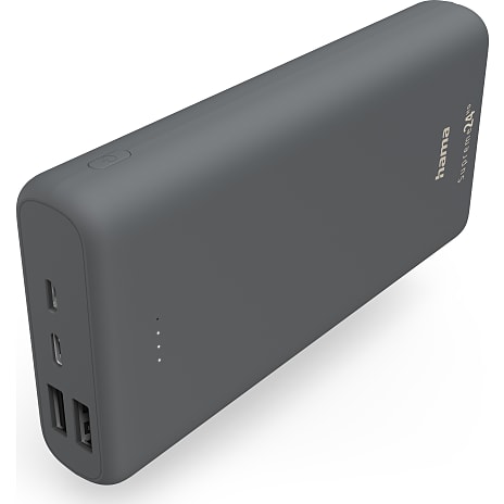 Hama Supreme Powerbank 24000 mAh Grå