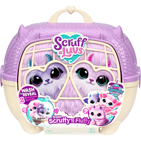 Scruff-a-luvs Twin fantasy Pet – flere varianter – assorteret 1 stk.