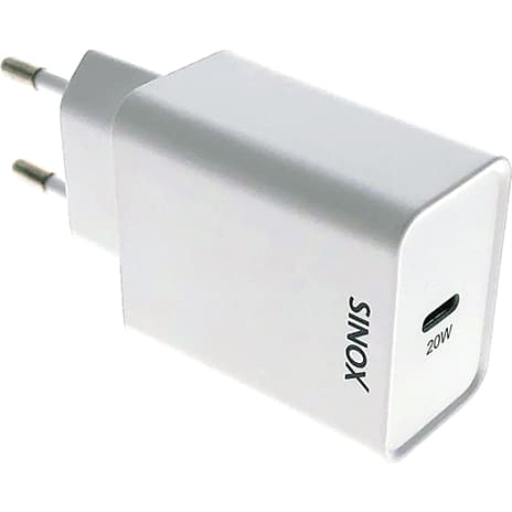 Sinox iMedia USB-C Lader 20W Hvid