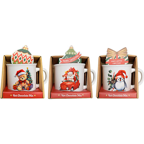 Krus Med Chokolade Julemotiv