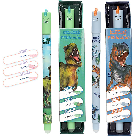 Dino World viskbar gelpen - flere varianter - assorteret 1 stk.