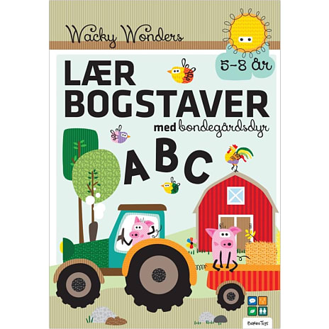 Barbo Toys Lær bogstaver med bondegårdsdyr