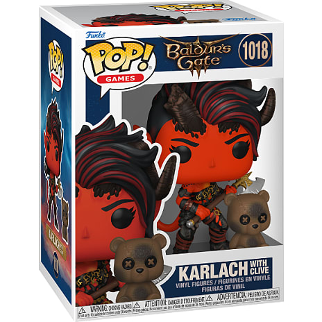 Funko POP! Baldurs Gate Karlach & Clive 16 cm