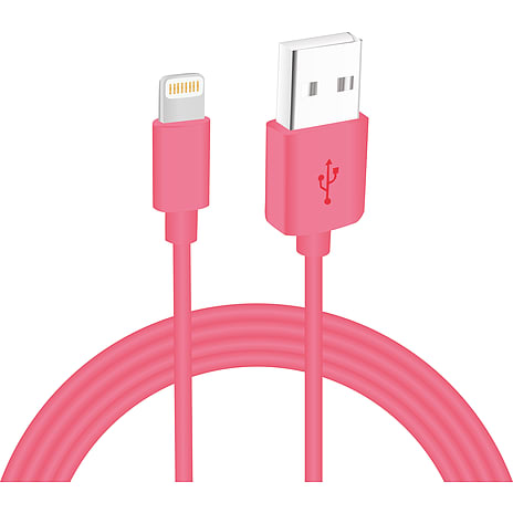 USB-A kabel 2 meter - pink | Køb på Bilka.dk!