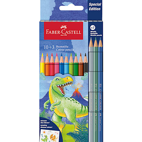 Faber-Castell Farveblyanter Dino