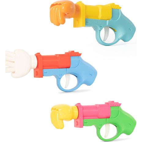 Scoop sten-saks-papir pistol - flere varianter - assorteret 1 stk.