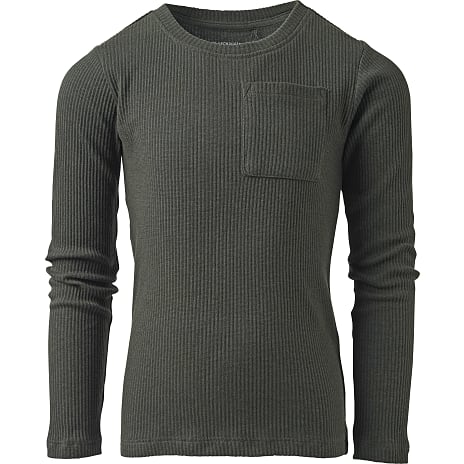 VRS Børne Rib Bluse Str. 98/104 Grøn