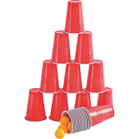 BASIS BASIS beerpong sæt rød