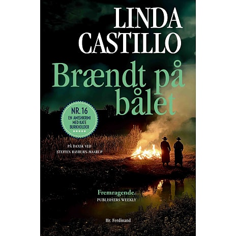 Politikens Forlag Brændt på bålet - Linda Castillo 1 stk.