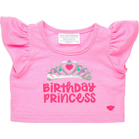 Build-A-Bear Fødselsdagsprinsesse T-shirt