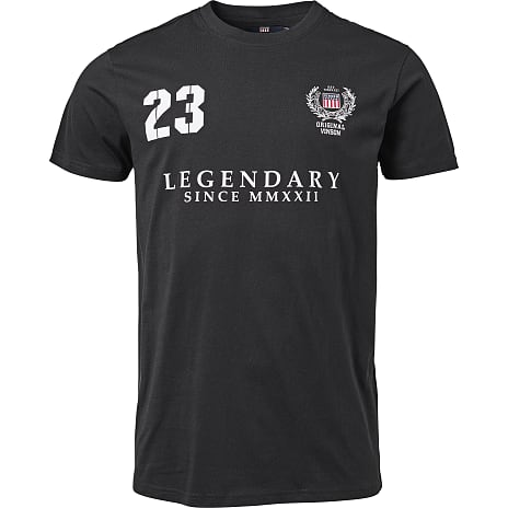 Vinson Herre T-shirt Str. L Sort