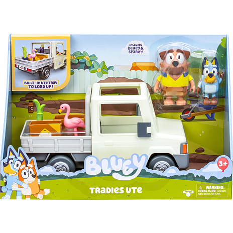 Bluey Arbejds-ladvogn med Figurer